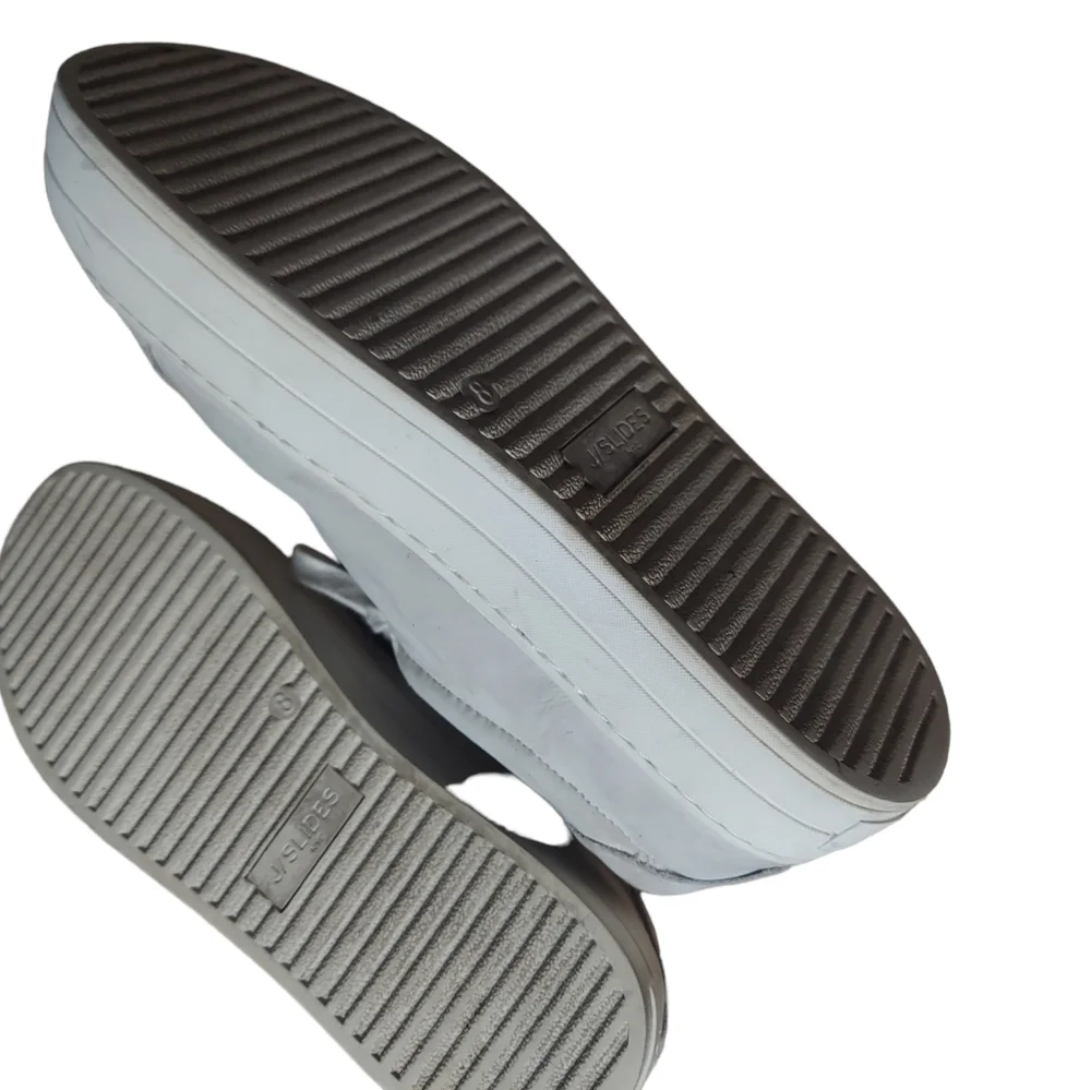 8 J/slides‎ NYC gray sneakers